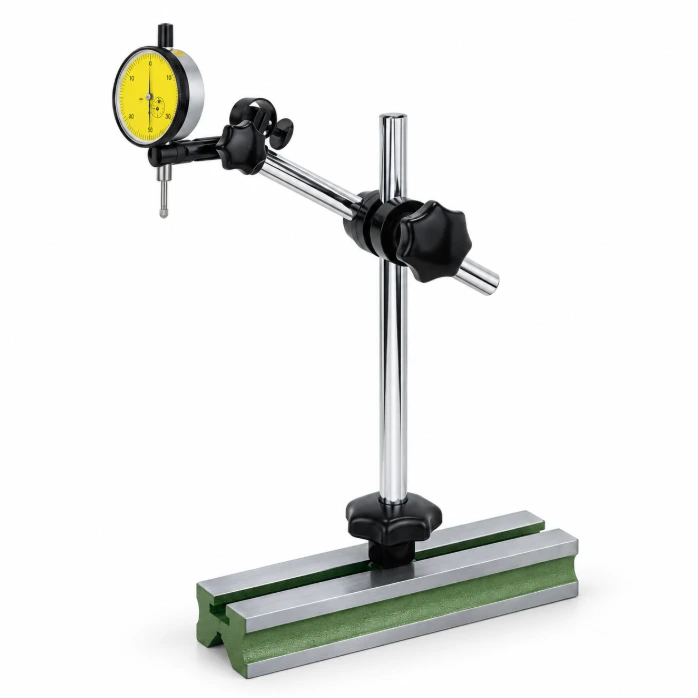 ORION Soporte de medición 300 x 16 mm con base de fundición de hierro prismática