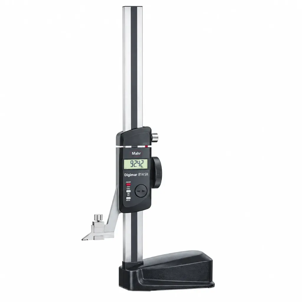 MAHR Aparato digital de medición de altura y de marcado 814 SR, 350 mm/14 pulg.