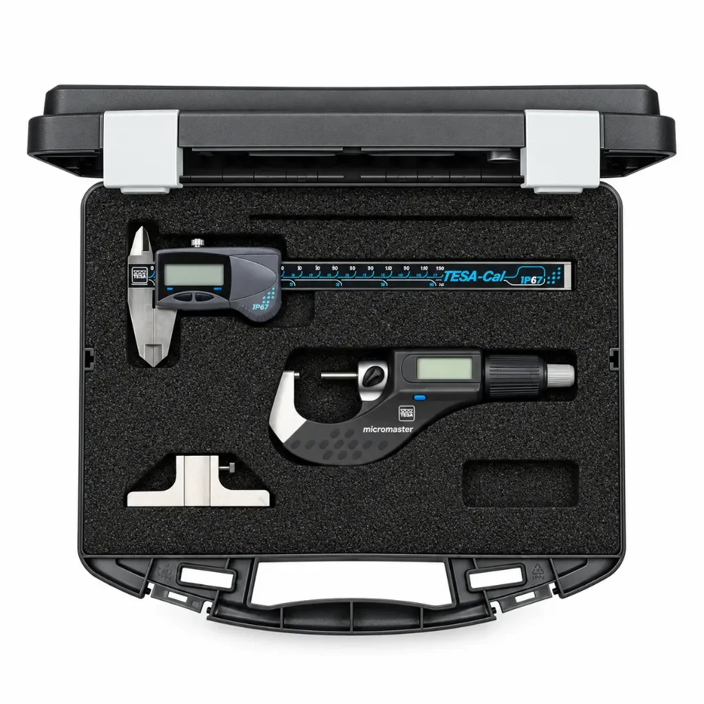 TESA TECHNOLOGY Set 00511013: MICROMASTER EASY, TESA-CAL IP67 y accesorios